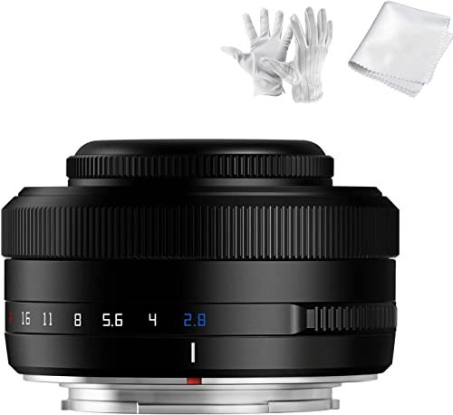 (Aggiornamento 2022) TTartisan 27mm F2.8 Obiettivo Autofocus, Compatibile con Fotocamere Fuji X-Mount XS10 X-E4 X-T10 X-T20 X-T3 X-T4 X-T100 X-T200 X-T30 X-Pro1 X-Pro2 X-Pro3 X-E1 (Nero-27mm F2.8)