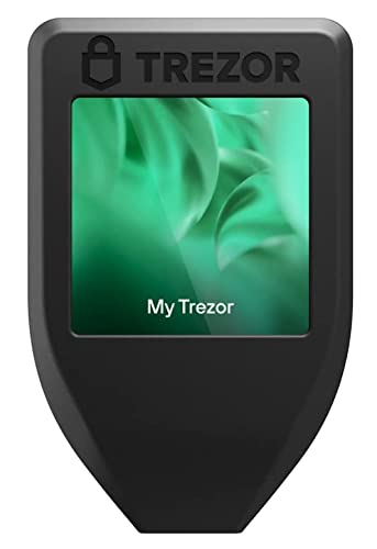 Trezor Model T - Portafoglio hardware crittografico avanzato con touchscreen LCD, Bitcoin sicuro e oltre 1450 monete per la massima sicurezza