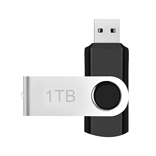 Unità flash USB 3.0 da 1 TB, chiavette USB portatili da 1000 GB: memory stick USB 3.0, unità USB 3.0 di archiviazione ultra-grande, unità Jump da 1 TB ad alta velocità, unità zip con design girevole da 1000 GB per PC/laptop