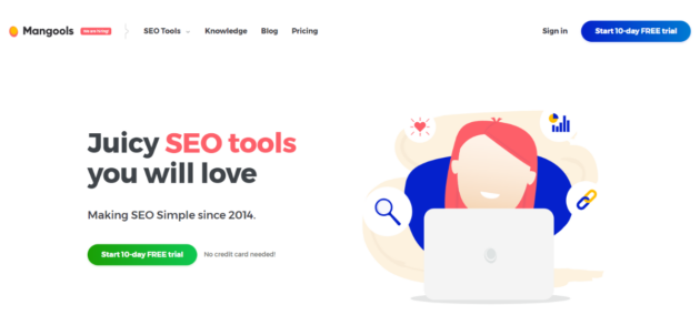 Schermata di Juicy-SEO-Tools-You-Will-Love-Mangools