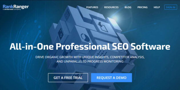 Schermata SEO-Software-for-Marketing-Professionals-Rank-Ranger