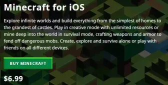 Minecraft apk indirmek için Minecraft'ın resmi web sitesini ziyaret edin