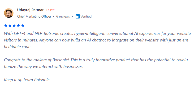 Botsonic incelemesi - Shopify için en iyi canlı sohbet uygulamaları