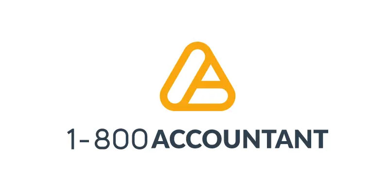 logotipo do 1800 Accountant