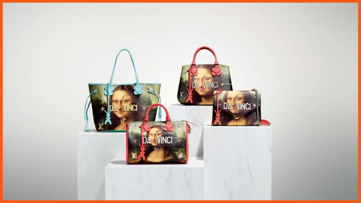 Collaboration entre Louis Vuitton et Jeff Koons