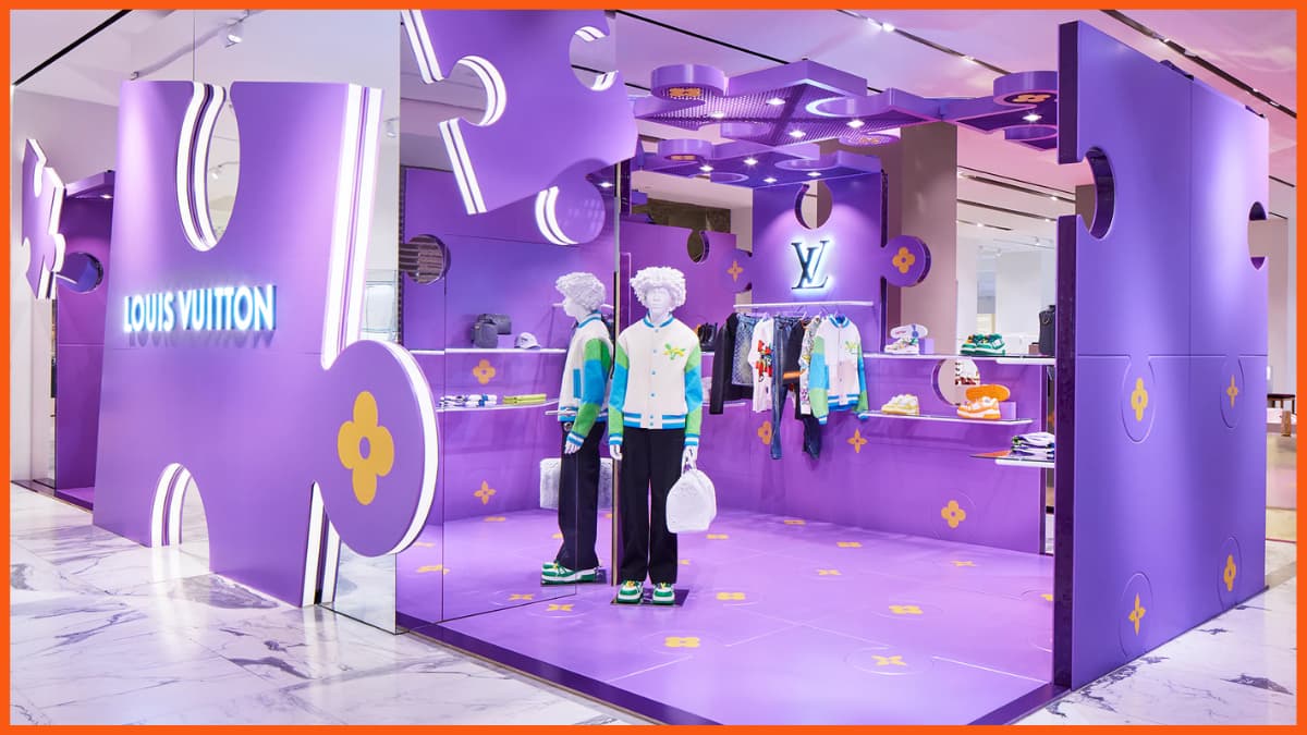 Le pop-up store de Louis Vuitton à Amsterdam