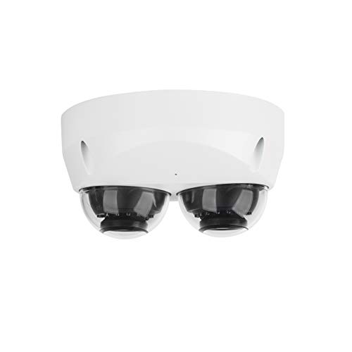 EmpireTech 2x4MP Starlight IR Mini Dome Çift Lensli IP Kablolu Kamera,Çoklu Sensör,IP67 Hava Koşullarına Dayanıklı,Akıllı Algılama Desteklenir,SMD 3.0,Dahili Mikrofon,Sabit Lens 2.8MM