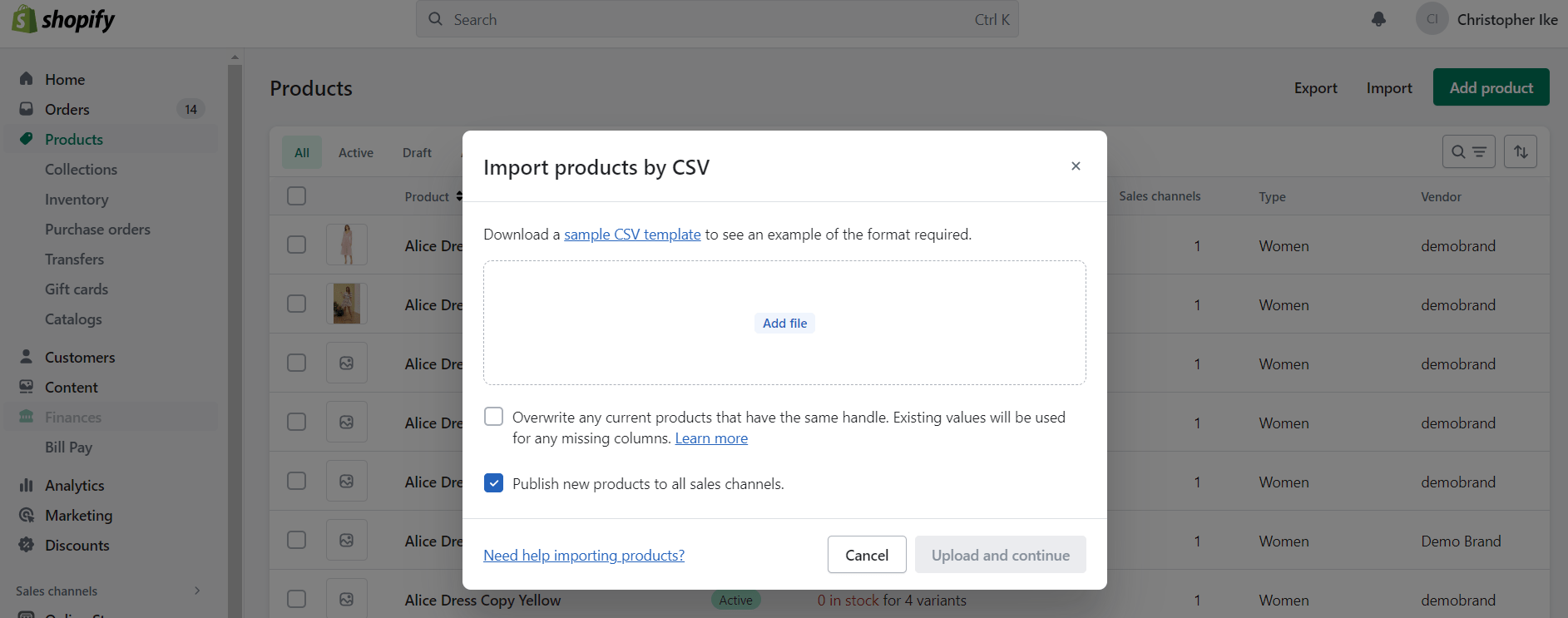 Wix vs Shopify