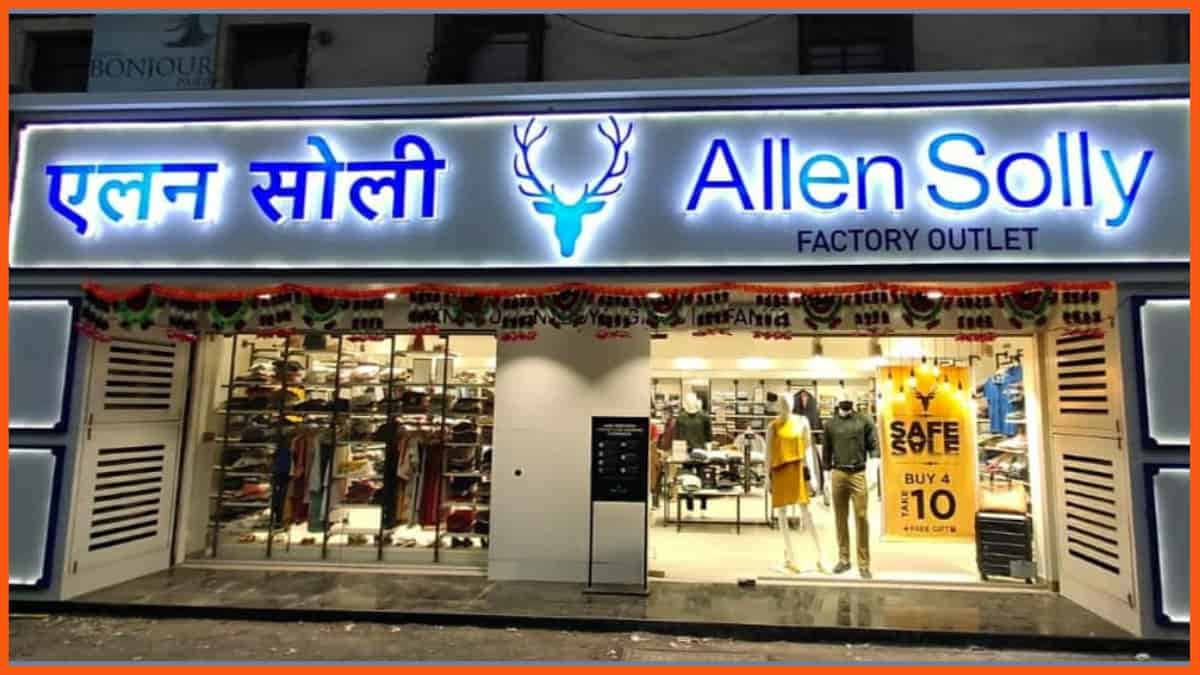 Allen Solly - Mejor franquicia de marca de ropa en India