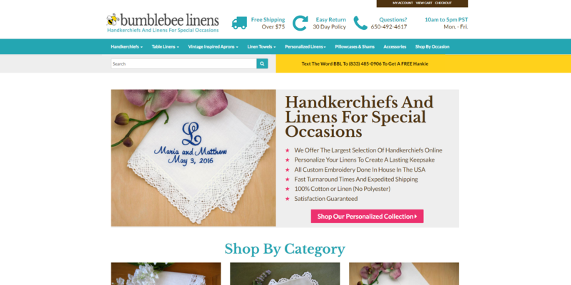 Magazin de lenjerie Bumblebee