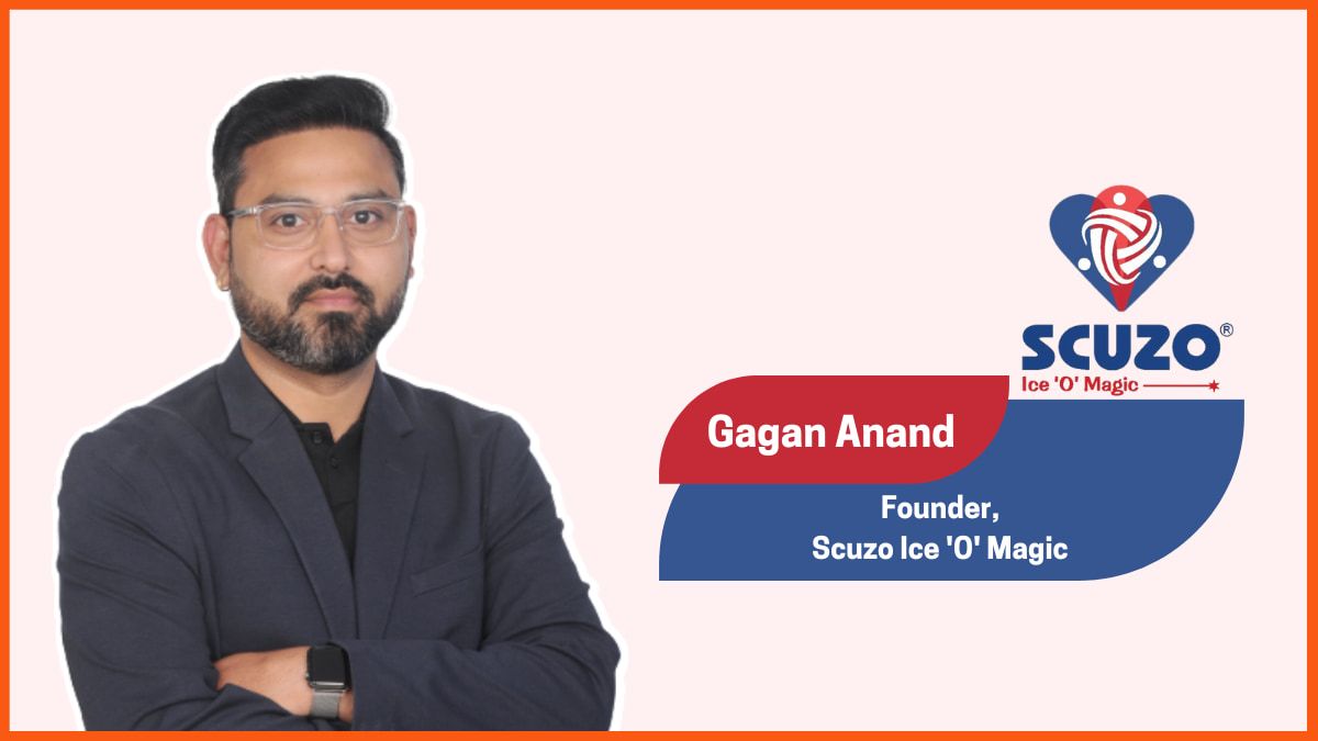 Gagan Anand - Fundador, Scuzo Ice 'O' Magic