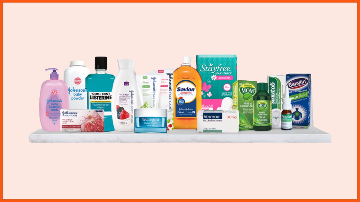 Johnson & Johnson - Gama de productos