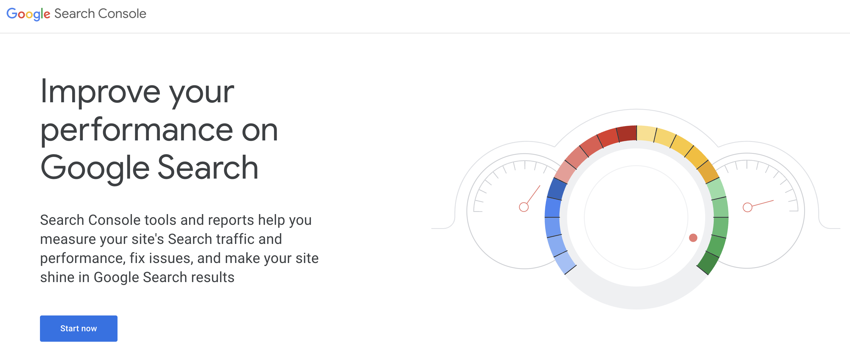 لقطة شاشة google search console