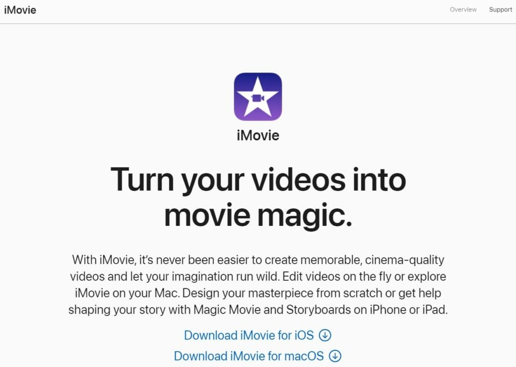 iMovie