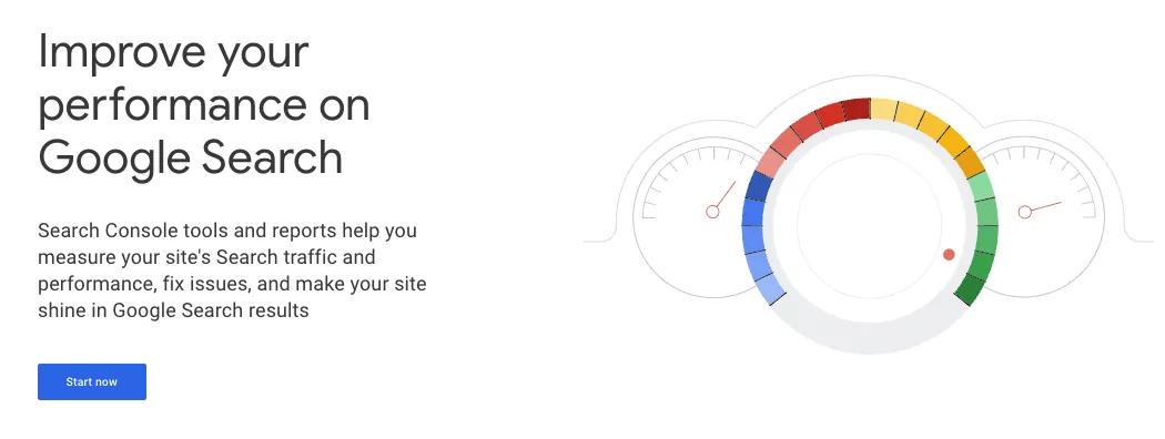 Grafico di Google Search Console (GSC).