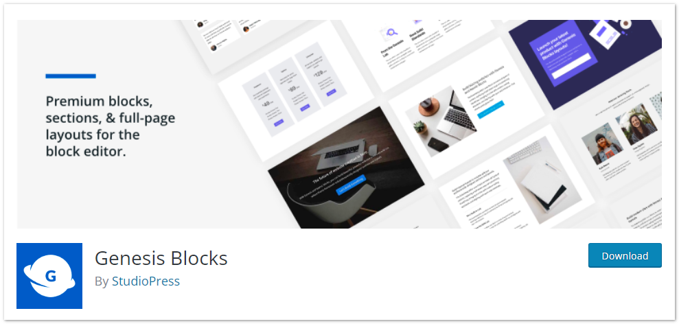 Genesis Blocks: Best WordPress Gutenberg Block plugin