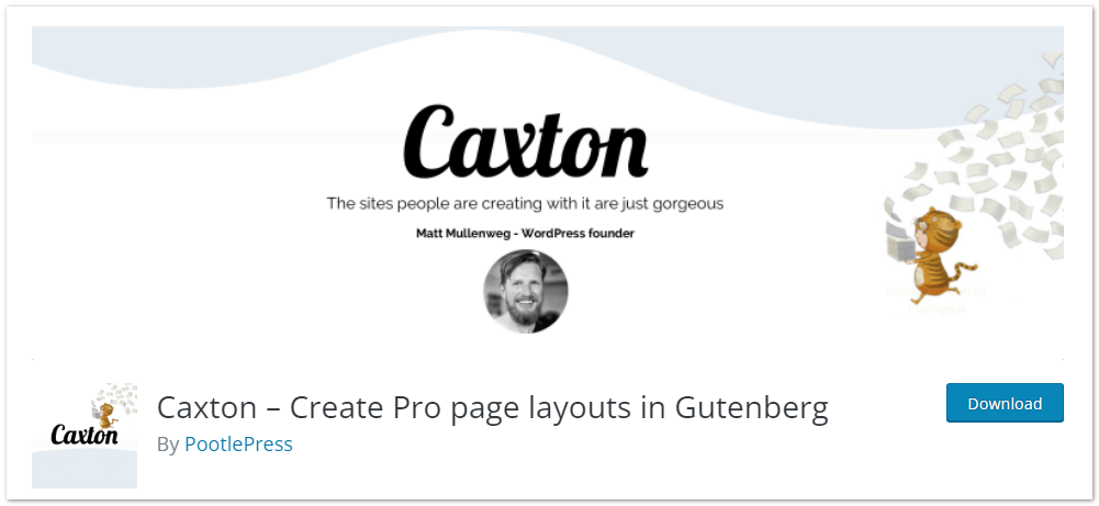 caxton gutenberg editor