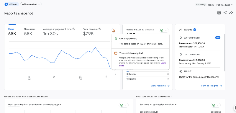 GA4 - Ferramenta de rastreamento de aplicativos e sites sem código