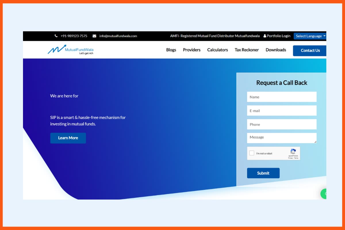 Le migliori startup di fondi comuni di investimento in India - MutualFundWala