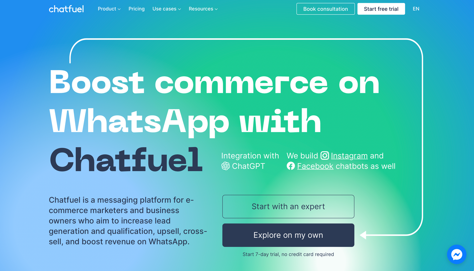 Chatfuel – darmowe chatboty AI