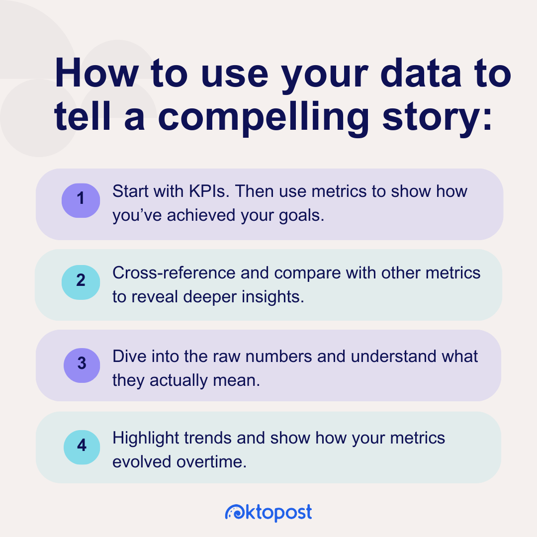 cómo utilizar sus datos para contar una historia convincente