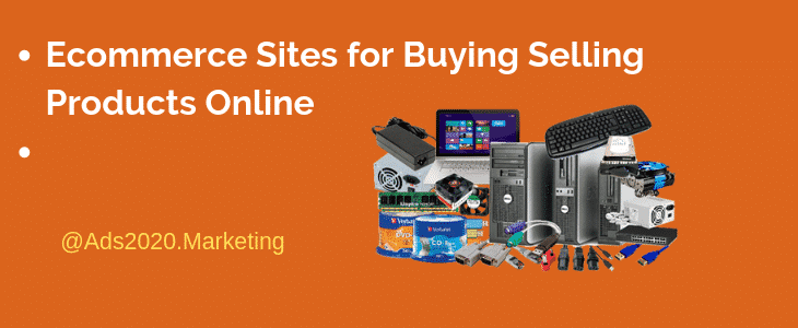 Ecommerce Sites for Buying Selling Products Online-730x300