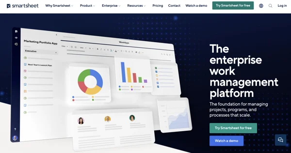 Smartsheet: software de gestión de proyectos de marketing