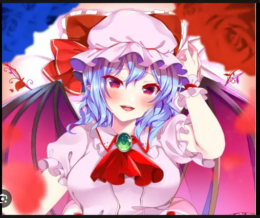 Touhou: New World Postać z gry Remilia Scarlet