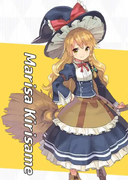 Touhou: Postać z gry New World Marisa Kirisame