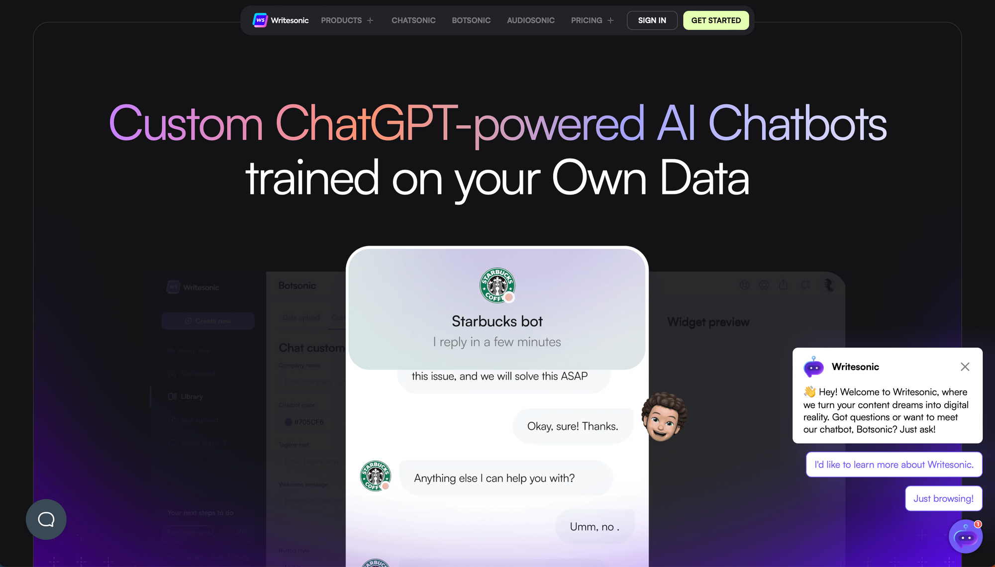 Botsonic – najlepszy chatbot AI