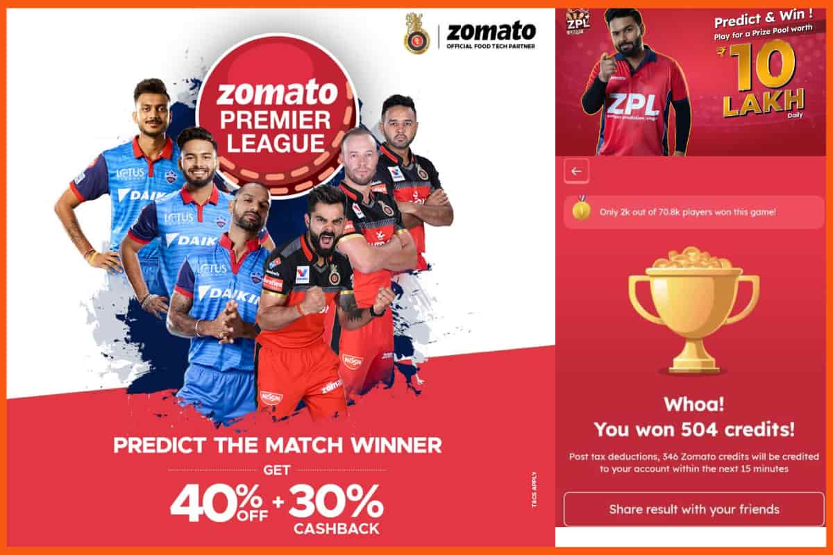 Zomato 行銷活動 - Zomato Premier League