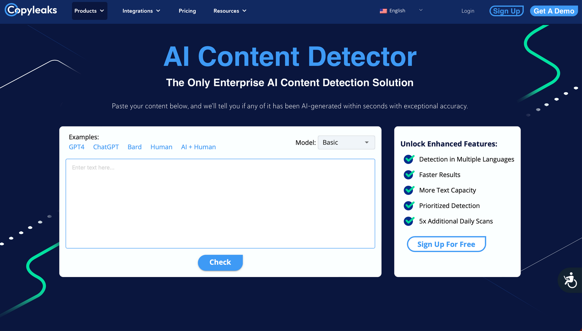 Copyleaks: el mejor detector de IA