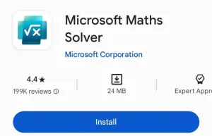 Aplicación Microsoft Math Solver a las mejores aplicaciones para que los estudiantes estudien gratis