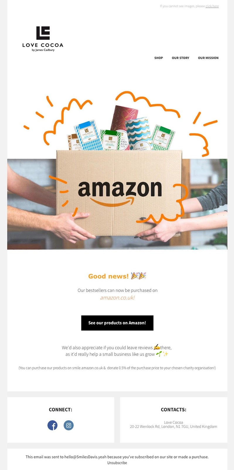 ココアのAmazonUKの可用性が大好き